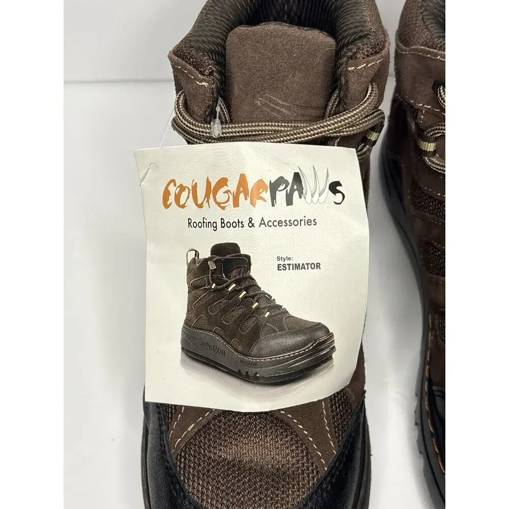 NWT Cougar Paws CPES Estimator Roofing Boots Sz 9.5